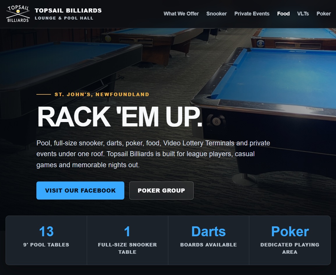 Topsail Billiards